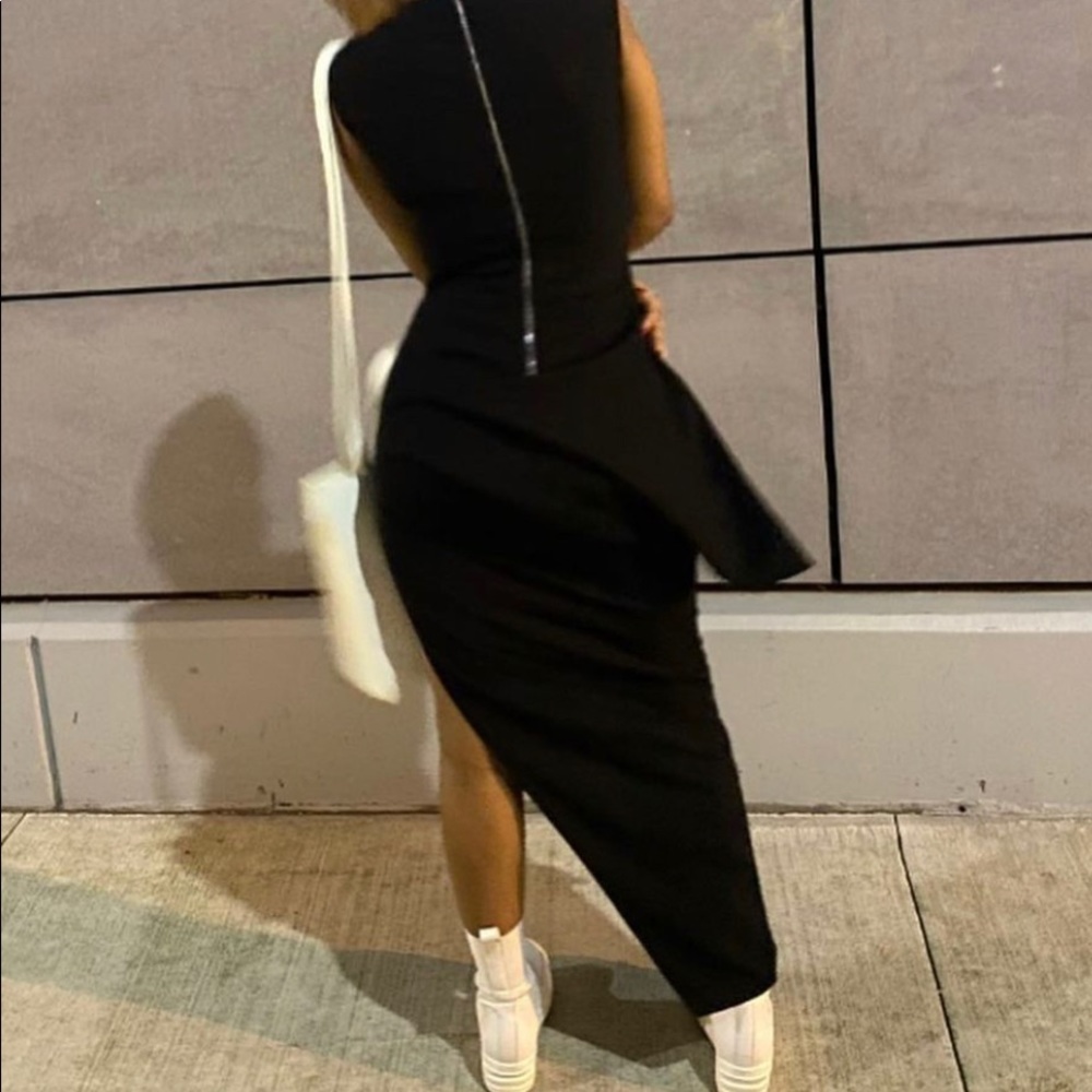 SOLDDDD Rick Owens Asymmetrical Walrus dress - Picture 4 of 10